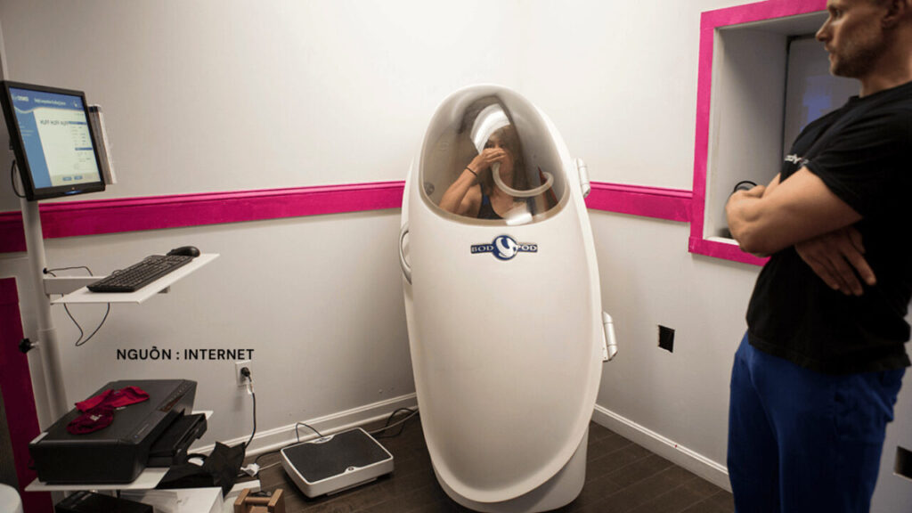 bod pod đo tỷ lệ phần trăm mỡ qua thể tích dịch chuyển không khí - 94fit